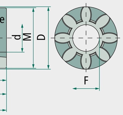 [AMAT3-218201] A28/38 A Cuplaj fonta, Taperlock - bucsa I