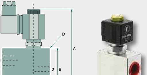 [AMAT3-218640] Supapa cu 3/2 cai DWV-E-06-A-24V 250 bar