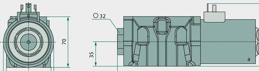 [AMAT3-218796] ARGO HYTOS NG10-4/2 Supapă direcțională-R31 24V