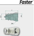 Faster Stecher IG 3/4" NPT - Stecher FASTER