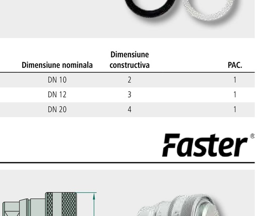 [AMAT3-220266] Faster Mufa IG 3/8" BSP -S - mit Sicherungshülse