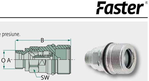 [AMAT3-219666] Faster CVV 08 7/2215 FV - Cupla filetanta FASTER