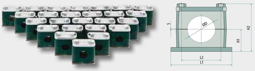 [AMAT3-220820] U.V. =25 bride pentru tevi RS E I 10 I