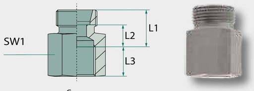 [AMAT3-222573] X-GAR 20 S 3/4" - fara piulita olandeza si inel taietor