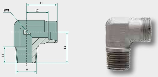 [AMAT3-222602] X-WEM 10 L 14 KEG - fara piulita olandeza si inel taietor