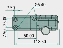 [AMAT3-221658] Cablu Bowden 2500 mm - pentru P40 si P80