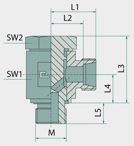 [AMAT3-222635] X-SWM 08 S 14 - fara piulita olandeza si inel taietor