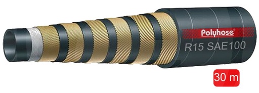 [AMAT3-221245] Polyhose L=30 m R15-DN 32 - 1.1/4" EN856 AX Cover DN 32 - 1 1/4"