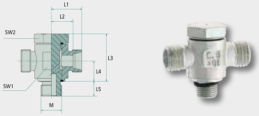 [AMAT3-222683] X-ELV 38 S DKO - ohne Überwurfmutter und Schneidring