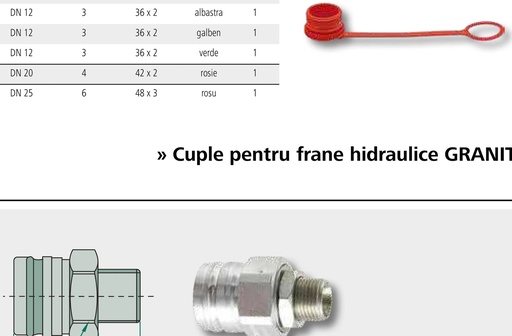 [AMAT3-221310] Semicuplaj de frana pentru remorca GP-VF 7/1815 M DN 10