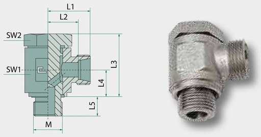 [AMAT3-222938] X-SWV 38 S - fara piulita olandeza si inel taietor