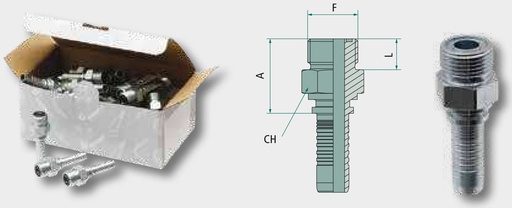 [AMAT3-223655] PN 16 AGORF 1,3/16" - Dry Fit