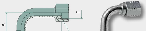 [AMAT3-223726] PN 20 DKORF 1.3/16" 90° SL=96 - Dry Fit