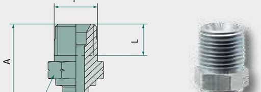 [AMAT3-223736] PN 10 AGN 1/2" - Dry Fit