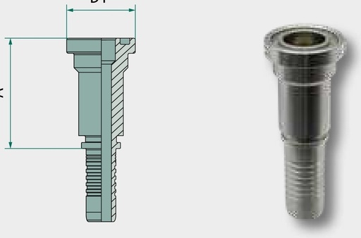 [AMAT3-223756] PN 50 SFL 2" - Dry Fit