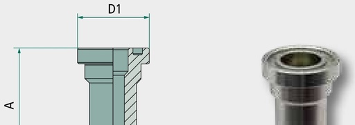 [AMAT3-223790] PN 38 SFS 1 1/2" - Dry Fit
