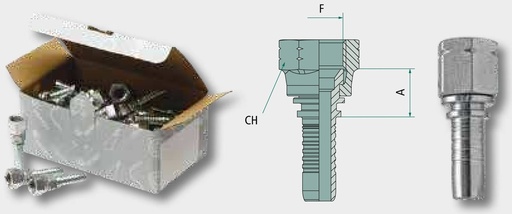[AMAT3-224011] PN 10 DKJ 5/8 - Dry Fit