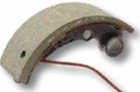KNOTT Sabot de frana - 180 x 60 mm