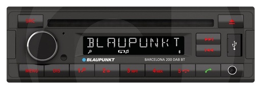 [AMAT3-159302] Blaupunkt Radio Barcelona 200 DAB BT - DAB+, Bluetooth, CD, USB, AUX-IN