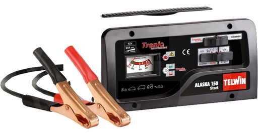 [AMAT3-170898] Telwin Încărcător „Alaska 150 Start” 12 V Baterie și încărcător cu funcție de pornire. Încărcător de baterii cu control 