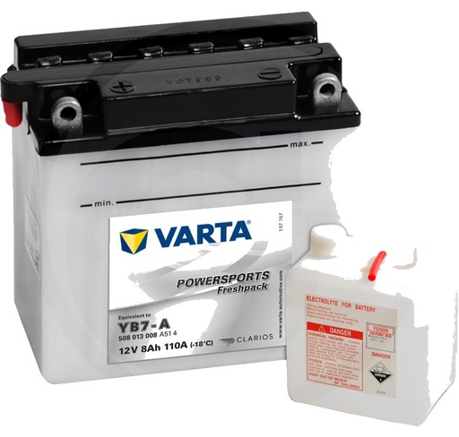 [AMAT3-171420] Varta Baterie POWERSPORTS Freshpack 12 V / 8 - Baterie de pornire, încărcată la uscat, cu pachet acid