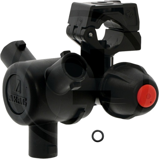 [AMAT3-185251] ARAG Suport duza triplu D: Tub Ø 20 mm, F: pentru Ø-orificiu 7 mm