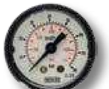 [AMAT3-185403] Braglia Manometru uscat