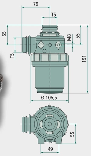 [AMAT3-185415] ARAG O-ring 58,4 x 2,62 mm
