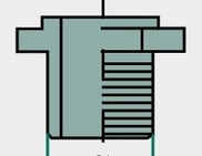 [AMAT3-185443] ARAG Adaptor - cu filet exterior