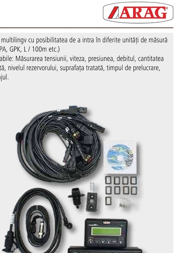 [AMAT3-185557] ARAG Calculator stropitori Bravo 180 S - pentru 4 latimi partiale pentru culturi interioare