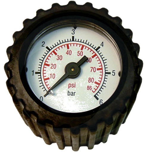 [AMAT3-187140] Solo Manometre pana 6 bar Manometru cu piese de conectare pentru controlul presiunii prin pulverizare