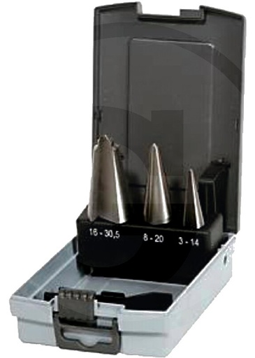 [AMAT3-198758] Set burghie de decupare tabla HSS - format din 3 piese