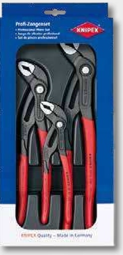 [AMAT3-197247] KNIPEX Set clesti tip Papagal - 3 buc., in ambalaj din carton cu orificiu SB