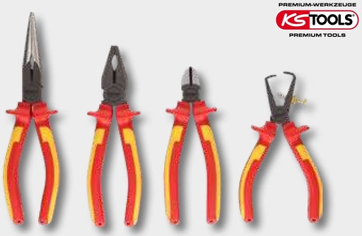 [AMAT3-197249] KNIPEX Set clesti - 3 bucati 1 cleste combi 180 mm, 1 lama laterala 160 mm, 1 cleste pentru pompa de apa Cobra® 250 mm