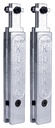 Kukko 2 extensii carlige (pereche) 188 mm