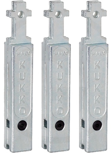 [AMAT3-197323] Kukko 3 extensii de cârlig de tracțiune (set) 137 mm