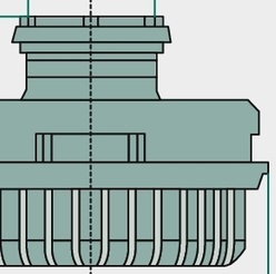 [AMAT3-213952] Wabco Amortizor de zgomot - reduce zgomotul de centrifugare, închizator automat potrivit pentru toate uscatoarele de aer