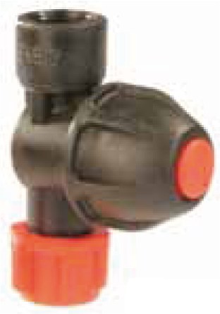 [AMAT4-106679] Filetat NOZZLE HOLDER pentru WEEDING cu DIAPHRAGM CHECK Supapa Filet 3 26940