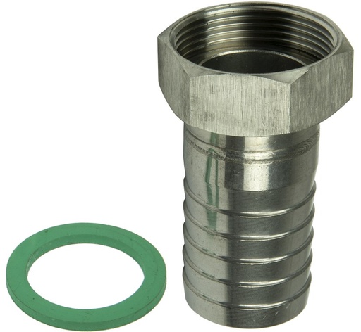[AMAT4-106864] Ø 40 straight Otel inoxidabil UNIONS 27134