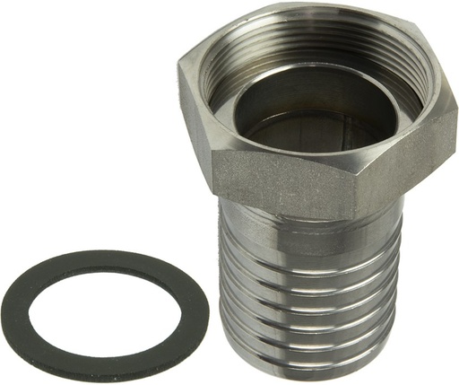 [AMAT4-106866] Ø 50 straight Otel inoxidabil UNIONS 27136