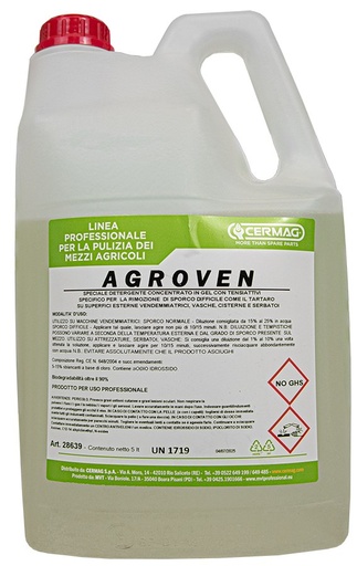 [AMAT4-108307] Detartrant concentrat pentru recoltatoare de struguri AGRO VEN - 5 L 28639