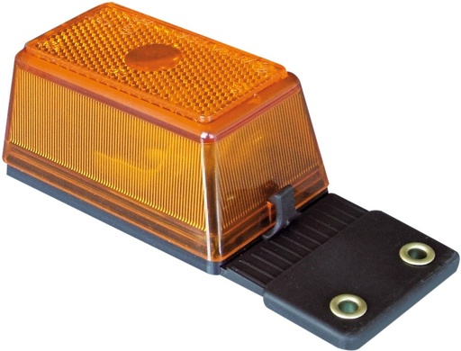 [AMAT4-111008] LAMPĂ LATERALĂ PORTOCALIE CU LENTILE 36209