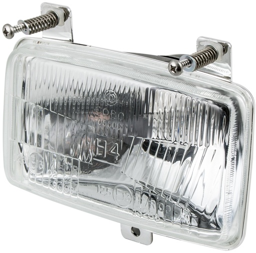 [AMAT4-111314] LAMPĂ FAȚĂ ASIMETRICĂ 2 LĂMINI INCASTRATE PENTRU SAME - DEUTZ - FIAT 36558