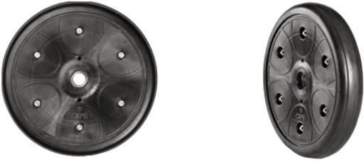 [AMAT4-112181] Roata cu janta din fier si plastic 42 mm 40249