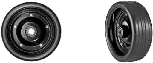 [AMAT4-112228] Roata cu janta de fier si butuc 70 mm 40304