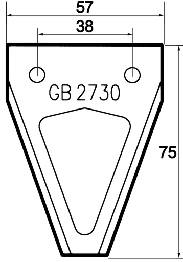 [AMAT4-112849] CUTIT FARA PIN BUSATIS 45753