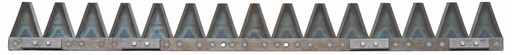 [AMAT4-112893] Lamă cu 15 secțiuni zimtate 2" 0.8 m 45805