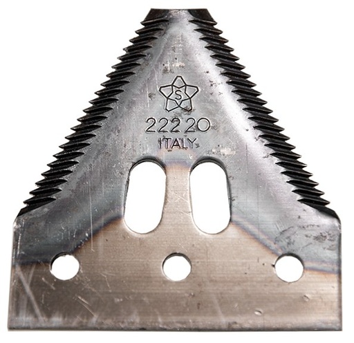 [AMAT4-113176] Lama pentru treierator de recoltat - Placa Z.20 3" - 80x2,7 mm 80 mm 46116