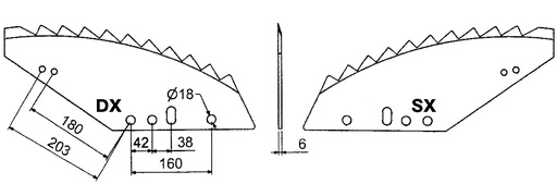 [AMAT4-113215] LAME PENTRU MAŞINI DE AMESTECAT-VERTICALE 46158