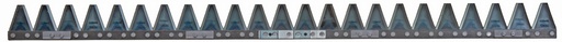 [AMAT4-113232] Lama cu 23 sectiuni zimtate 2" 1.15 m 46176